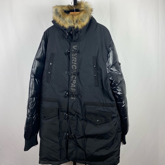 Vie Riche military fur coat - Picture 1 of 5